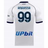 SSC Napoli Frank Anguissa #99 Bortatröja 2023-24 Korta ärmar